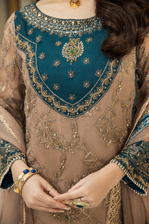 House of Nawab | Luxury Formals | HANA B - Hoorain Designer Wear - Pakistani Ladies Branded Stitched Clothes in United Kingdom, United states, CA and Australia