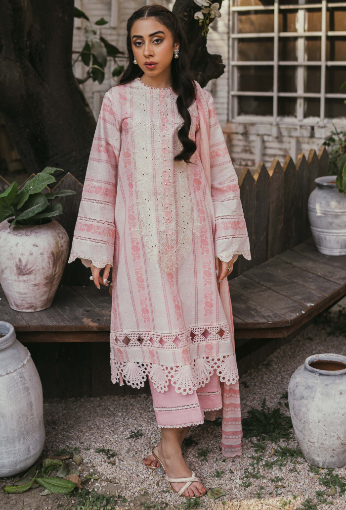 Humdum | Gardenia Lawn | D03 - Hoorain Designer Wear - Pakistani Ladies Branded Stitched Clothes in United Kingdom, United states, CA and Australia