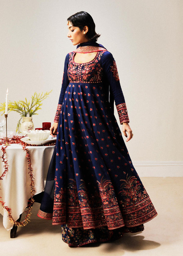 Hussain Rehar | Luxury Formals | Raajhi - Hoorain Designer Wear - Pakistani Ladies Branded Stitched Clothes in United Kingdom, United states, CA and Australia