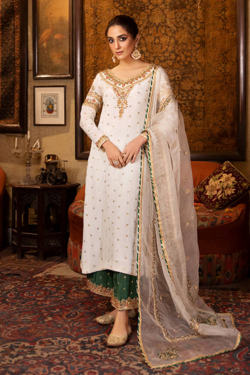 Maya | Eid Collection Naulakhi Kohtai | AMAL - Hoorain Designer Wear - Pakistani Ladies Branded Stitched Clothes in United Kingdom, United states, CA and Australia