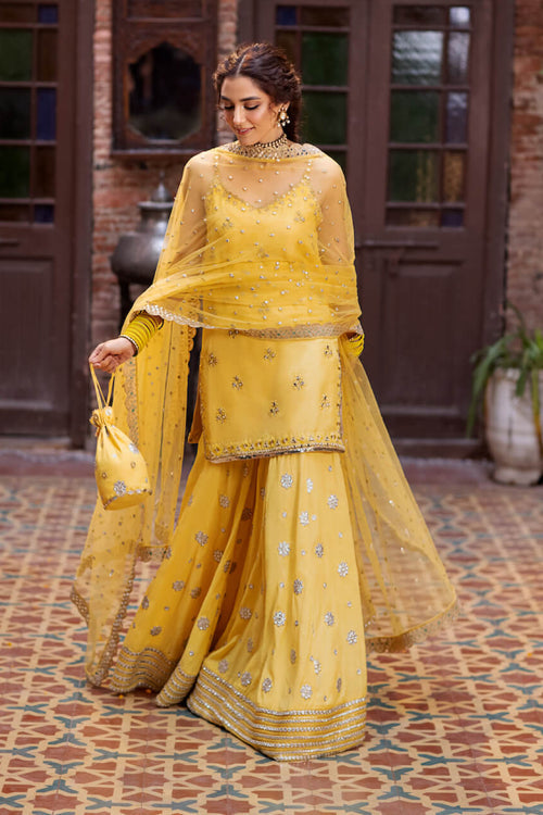 Maya | Eid Collection Naulakhi Kohtai | ZAINA - Hoorain Designer Wear - Pakistani Ladies Branded Stitched Clothes in United Kingdom, United states, CA and Australia