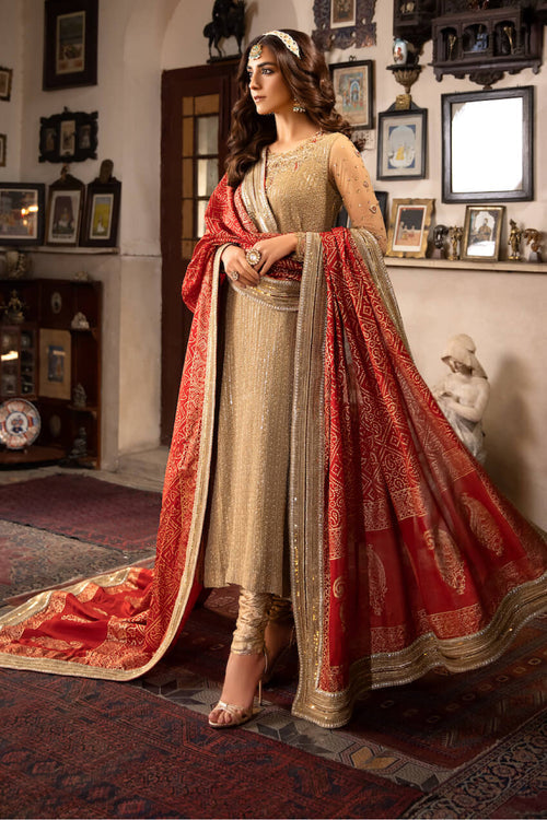 Maya | Eid Collection Naulakhi Kohtai | NILSA - Hoorain Designer Wear - Pakistani Ladies Branded Stitched Clothes in United Kingdom, United states, CA and Australia