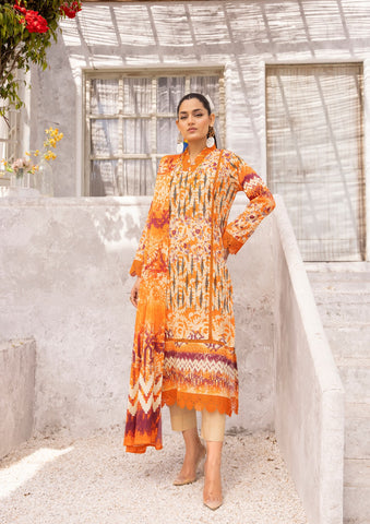 Art & Style |Monsoon Collection | D#12 - Hoorain Designer Wear - Pakistani Ladies Branded Stitched Clothes in United Kingdom, United states, CA and Australia
