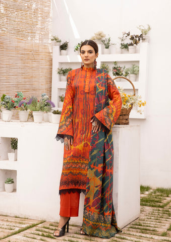 Art & Style |Monsoon Collection | D#15 - Hoorain Designer Wear - Pakistani Ladies Branded Stitched Clothes in United Kingdom, United states, CA and Australia