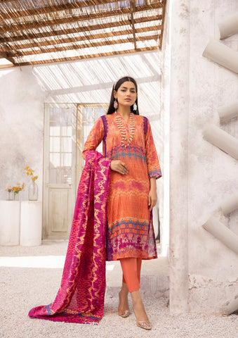 Art & Style |Monsoon Collection | D#09 - Hoorain Designer Wear - Pakistani Ladies Branded Stitched Clothes in United Kingdom, United states, CA and Australia