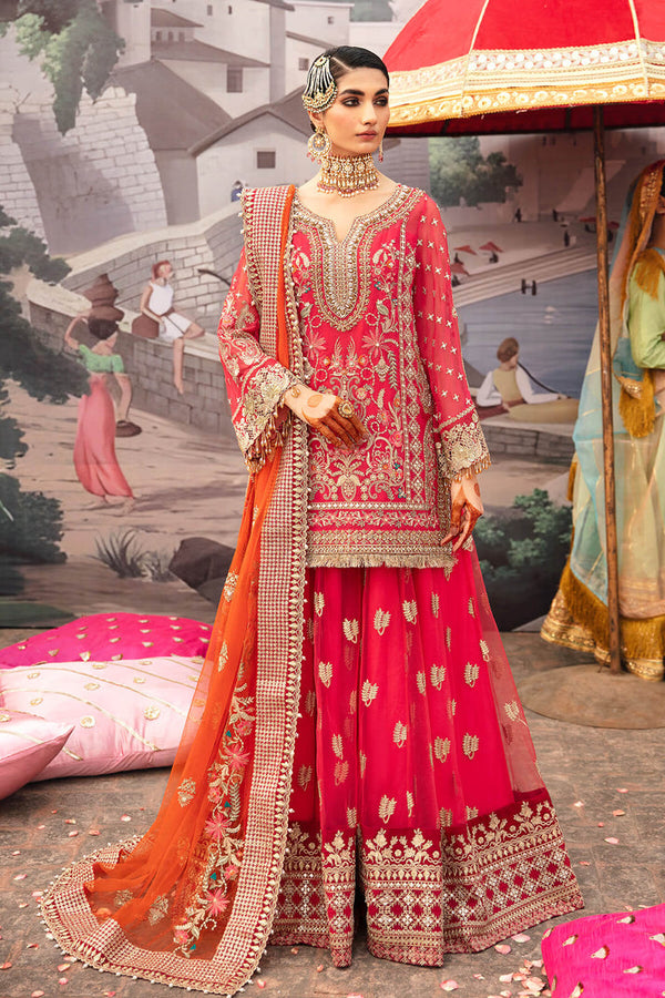 Imrozia Premium | Kayseria Bridals 24 | SB-20 Gulab - Hoorain Designer Wear - Pakistani Ladies Branded Stitched Clothes in United Kingdom, United states, CA and Australia