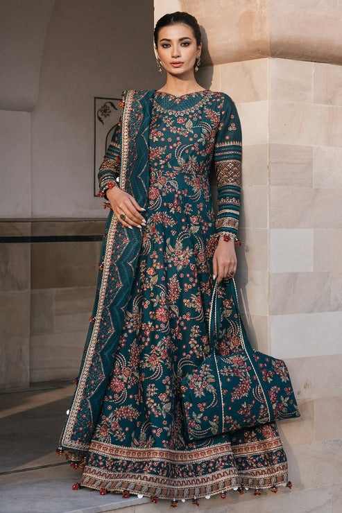 Jazmin | Shahkaar Luxury Lawn 24 | SL24-D16 - Hoorain Designer Wear - Pakistani Ladies Branded Stitched Clothes in United Kingdom, United states, CA and Australia