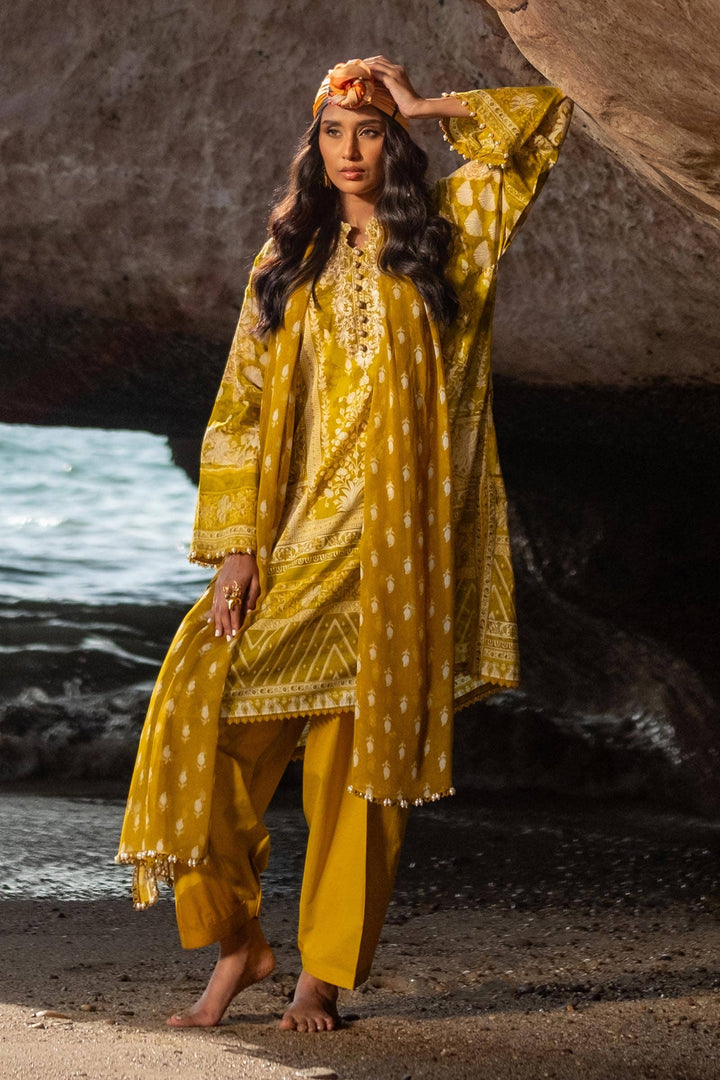 Sana Safinaz | Mahay Spring 24 | H241-005B-3CI - Hoorain Designer Wear - Pakistani Ladies Branded Stitched Clothes in United Kingdom, United states, CA and Australia