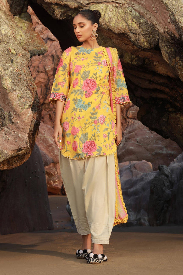 Sana Safinaz | Mahay Spring 24 | H241-007B-2S - Hoorain Designer Wear - Pakistani Ladies Branded Stitched Clothes in United Kingdom, United states, CA and Australia