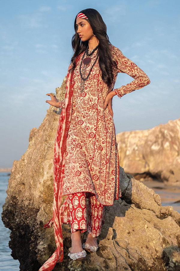 Sana Safinaz | Mahay Spring 24 | H241-008B-3CG - Hoorain Designer Wear - Pakistani Ladies Branded Stitched Clothes in United Kingdom, United states, CA and Australia