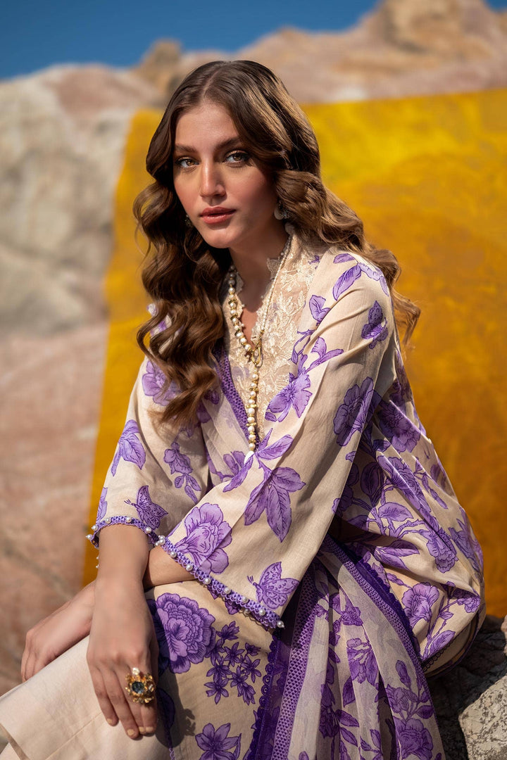 Sana Safinaz | Mahay Spring 24 | H241-001B-3CI - Hoorain Designer Wear - Pakistani Ladies Branded Stitched Clothes in United Kingdom, United states, CA and Australia