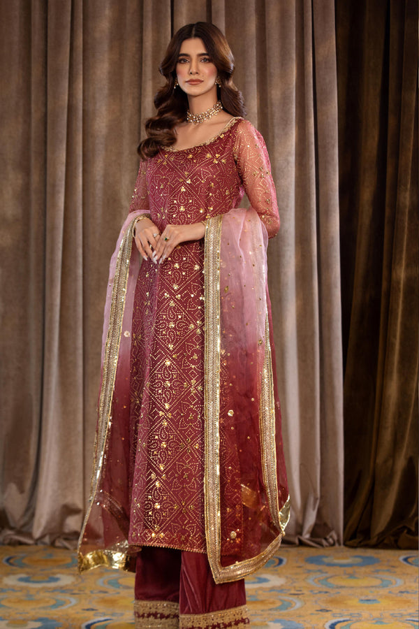 Maya | Wedding Formal Bandhan | MEENA - Hoorain Designer Wear - Pakistani Ladies Branded Stitched Clothes in United Kingdom, United states, CA and Australia
