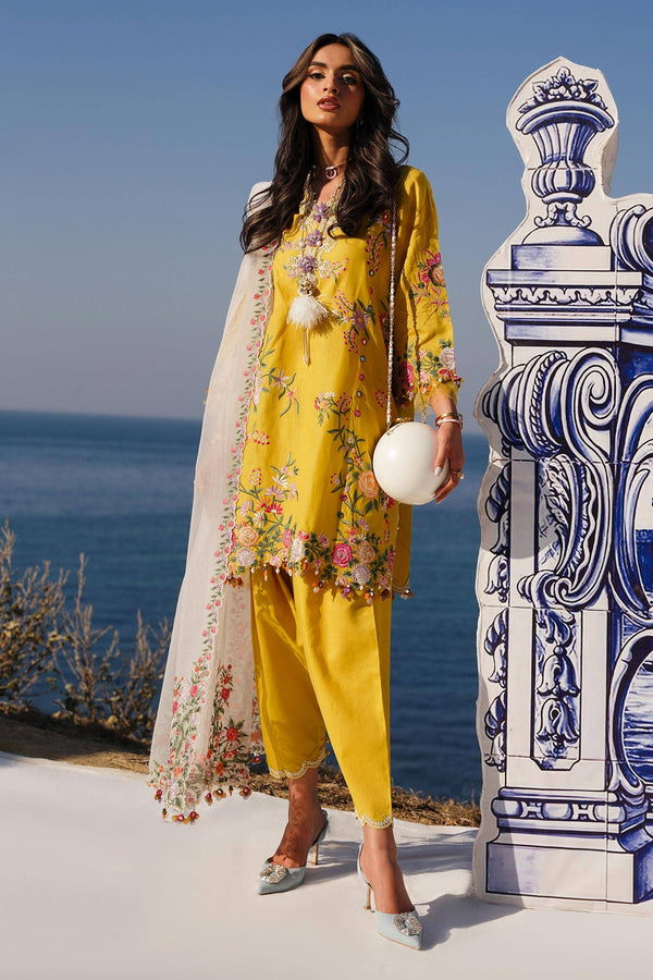 Sana Safinaz | Muzlin Spring 24 | M241-002A-CX - Hoorain Designer Wear - Pakistani Ladies Branded Stitched Clothes in United Kingdom, United states, CA and Australia