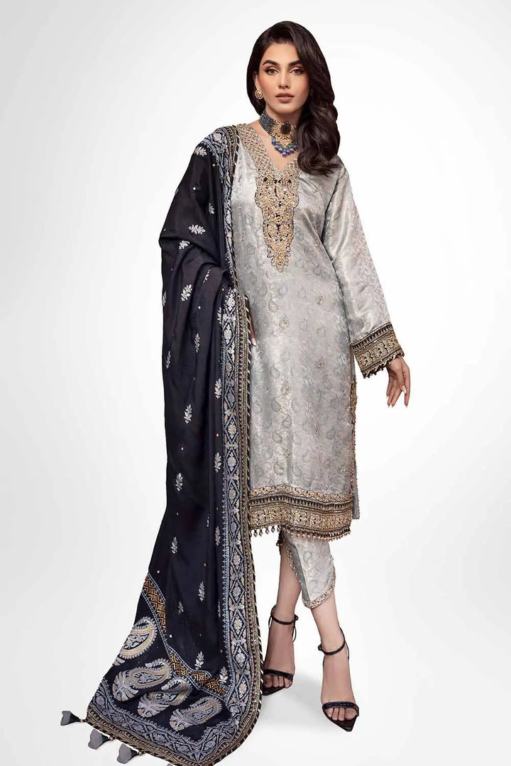Gul Ahmed | Wedding Collection 24 | PRW-32073 - Hoorain Designer Wear - Pakistani Ladies Branded Stitched Clothes in United Kingdom, United states, CA and Australia