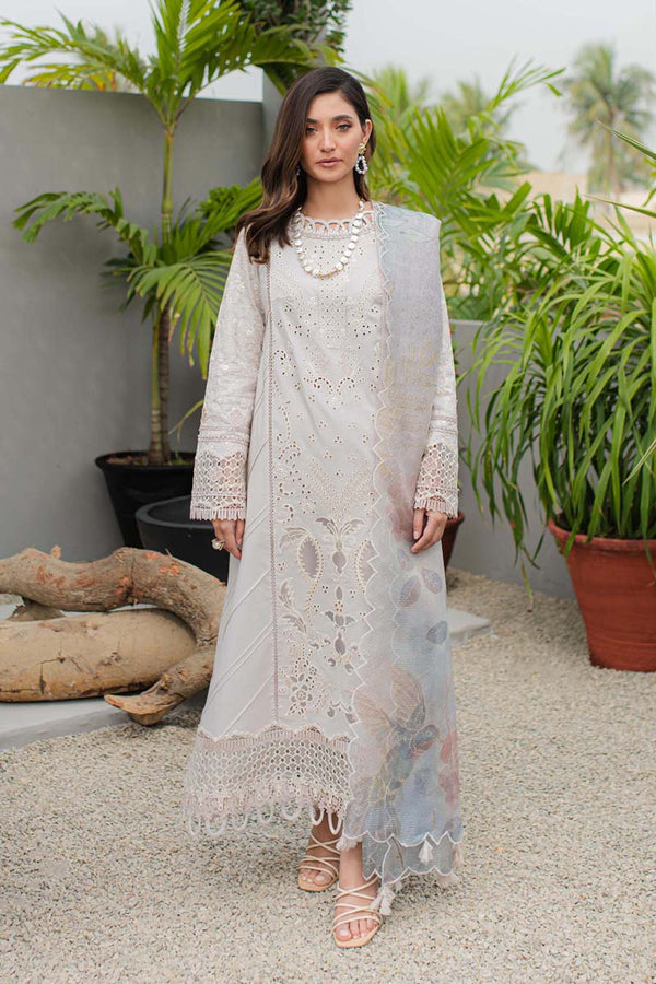 Qalamkar | Q Line Lawn Collection | JK-08 AURELIA - Hoorain Designer Wear - Pakistani Ladies Branded Stitched Clothes in United Kingdom, United states, CA and Australia