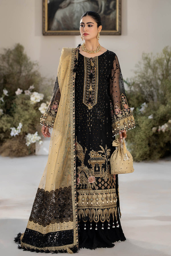 Raeesa Premium | Dehleez Formals | DL-1017 Nightingale - Hoorain Designer Wear - Pakistani Ladies Branded Stitched Clothes in United Kingdom, United states, CA and Australia