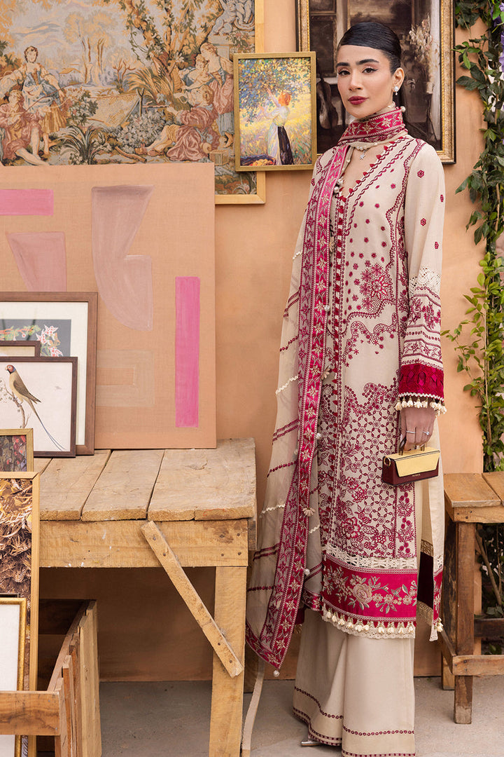 Saad Shaikh | La’Amour Luxury Lawn | Zena - Hoorain Designer Wear - Pakistani Ladies Branded Stitched Clothes in United Kingdom, United states, CA and Australia