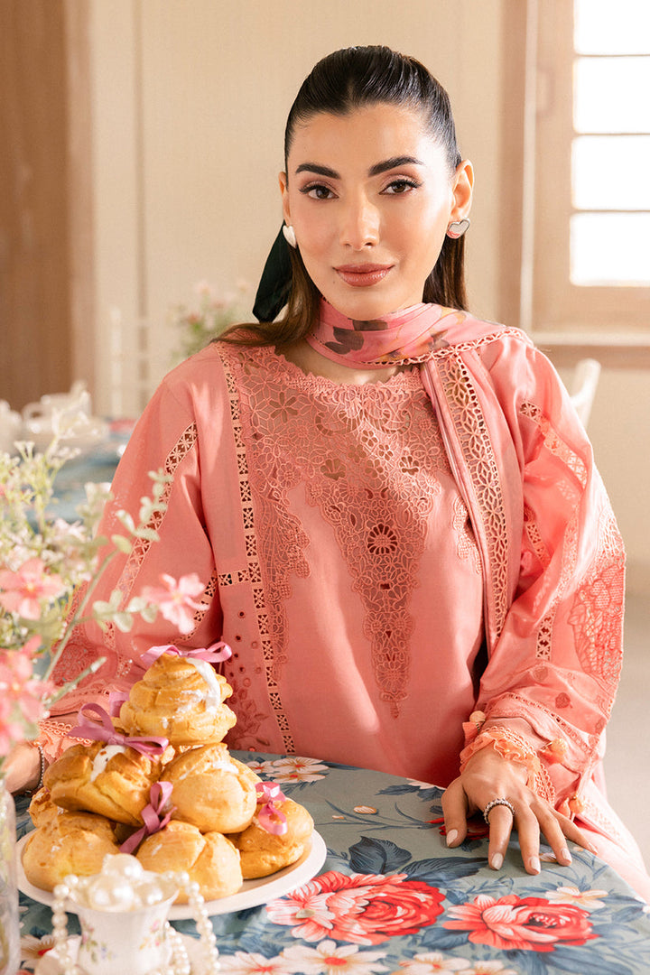 Saad Shaikh | La’Amour Luxury Lawn | Blossom - Hoorain Designer Wear - Pakistani Ladies Branded Stitched Clothes in United Kingdom, United states, CA and Australia
