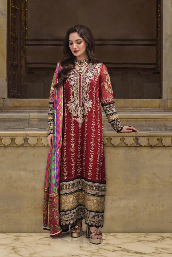 Sable Vogue | Festive Collection | FC-04 - Hoorain Designer Wear - Pakistani Ladies Branded Stitched Clothes in United Kingdom, United states, CA and Australia