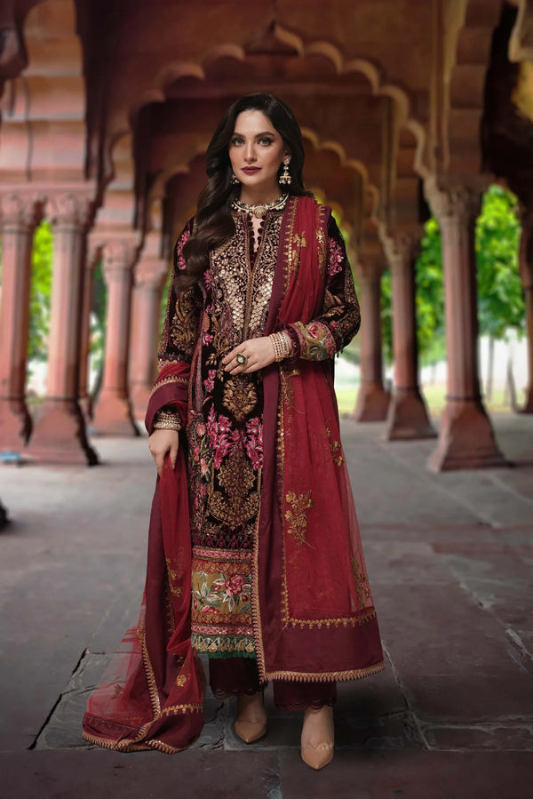 Sable Vogue | Festive Collection | FC-06 - Hoorain Designer Wear - Pakistani Ladies Branded Stitched Clothes in United Kingdom, United states, CA and Australia