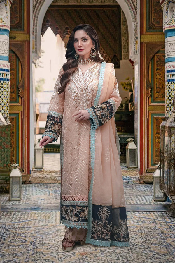 Sable Vogue | Festive Collection | FC-01 - Hoorain Designer Wear - Pakistani Ladies Branded Stitched Clothes in United Kingdom, United states, CA and Australia