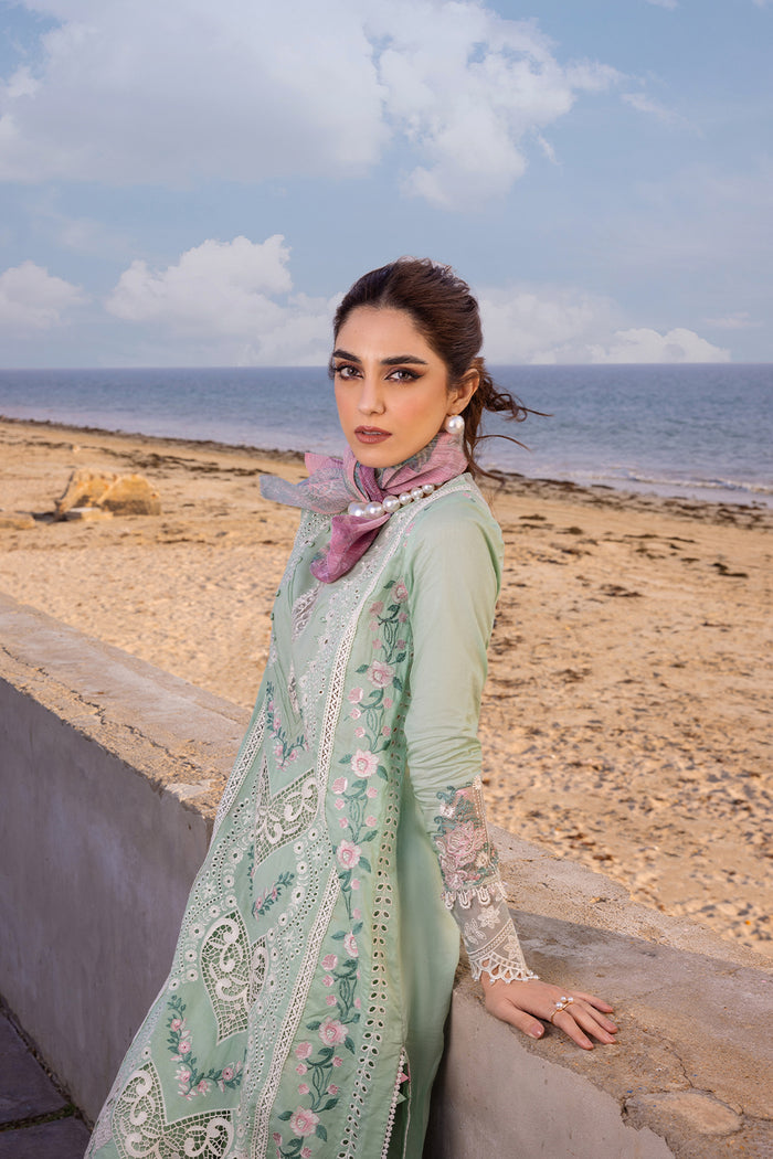 Saira Rizwan | Luxury Lawn 24 | KESHI - SRLL24-02 - Hoorain Designer Wear - Pakistani Ladies Branded Stitched Clothes in United Kingdom, United states, CA and Australia