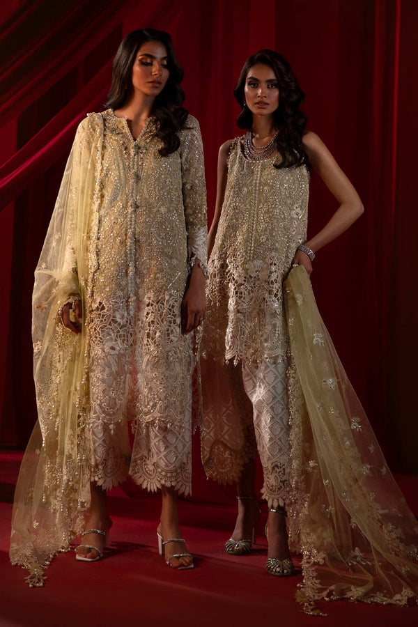 Sana Safinaz | Nura Festive 24 | N241-003-3CT - Hoorain Designer Wear - Pakistani Ladies Branded Stitched Clothes in United Kingdom, United states, CA and Australia