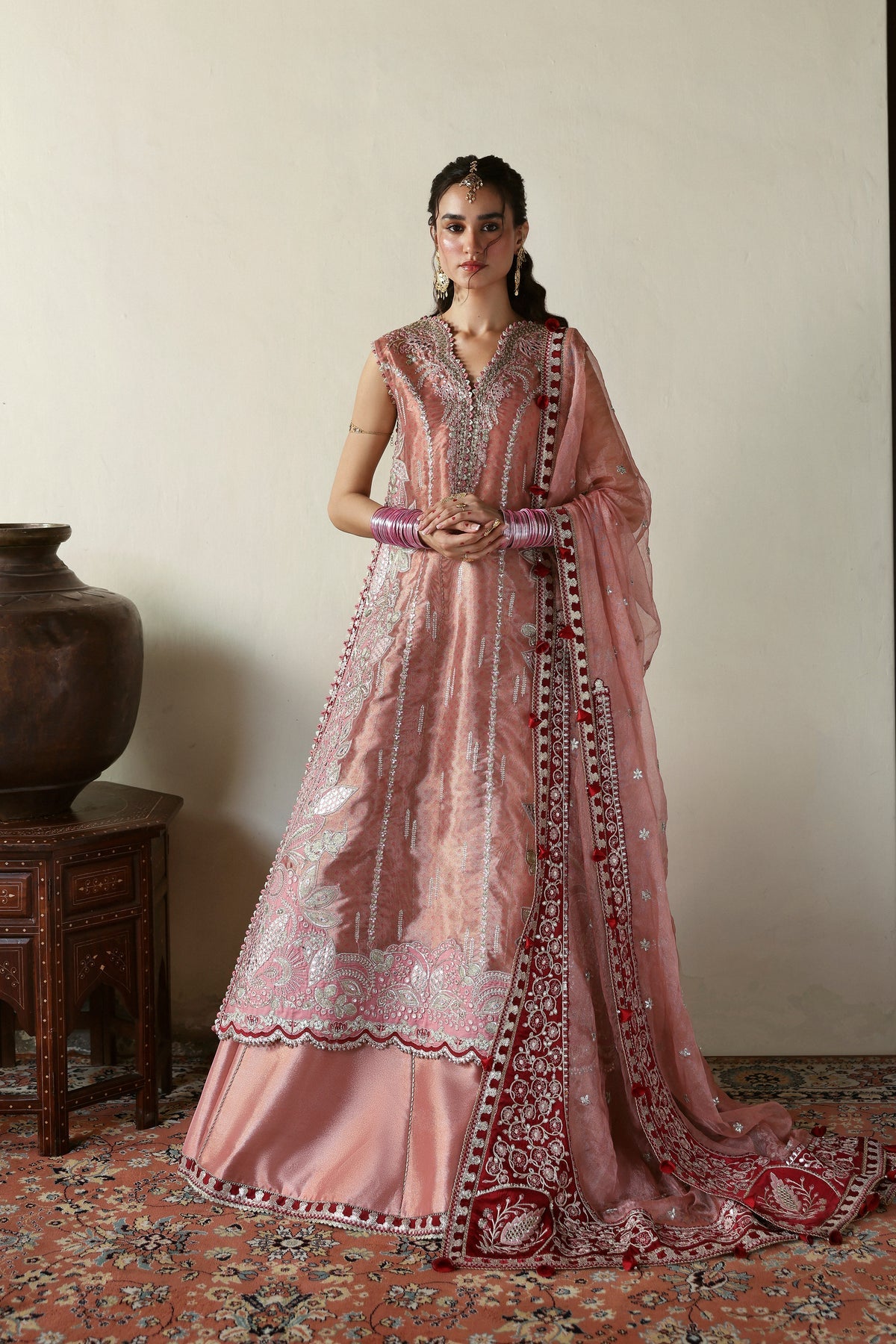 afrozeh pink dress Afrozeh | Shehnai Wedding Formals 23 | Nirmala