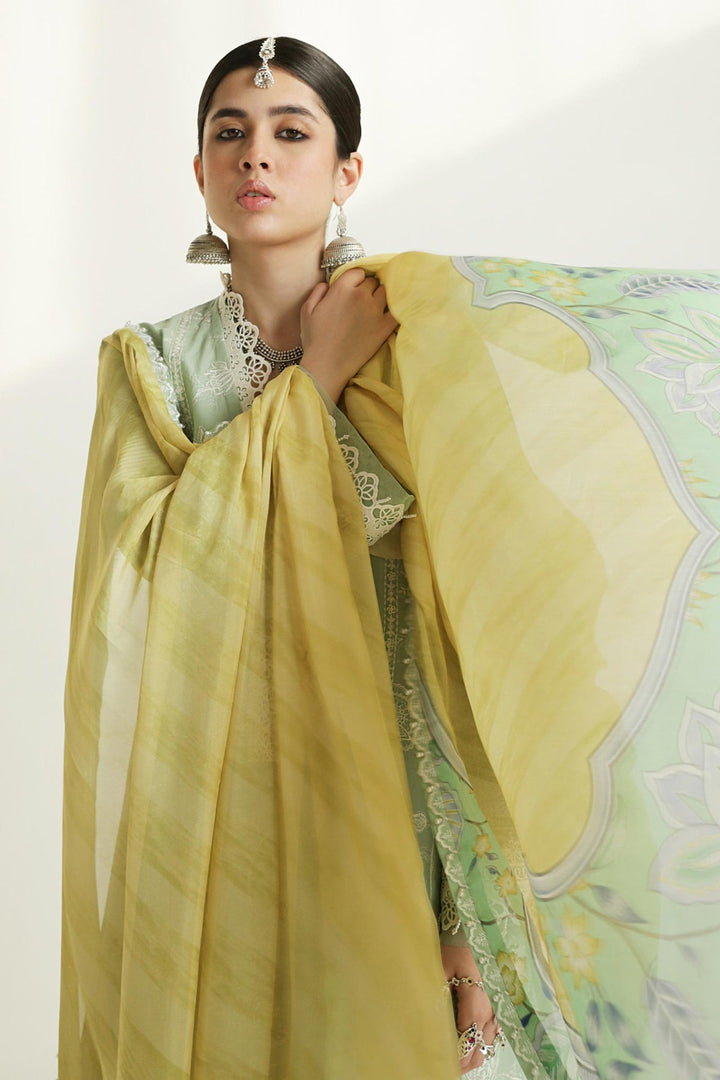 Zara Shahjahan | Luxury Lawn 24 | MAHI-1B - Hoorain Designer Wear - Pakistani Ladies Branded Stitched Clothes in United Kingdom, United states, CA and Australia