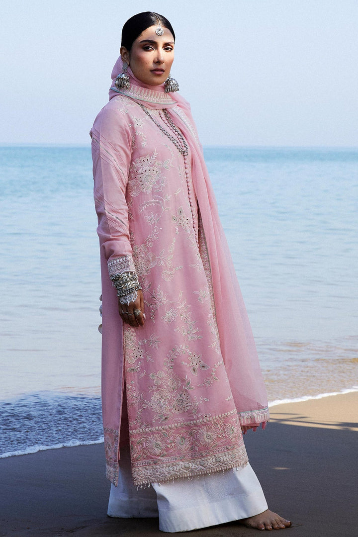 Zara Shahjahan | Luxury Lawn 24 | AMIRA-5A - Hoorain Designer Wear - Pakistani Ladies Branded Stitched Clothes in United Kingdom, United states, CA and Australia