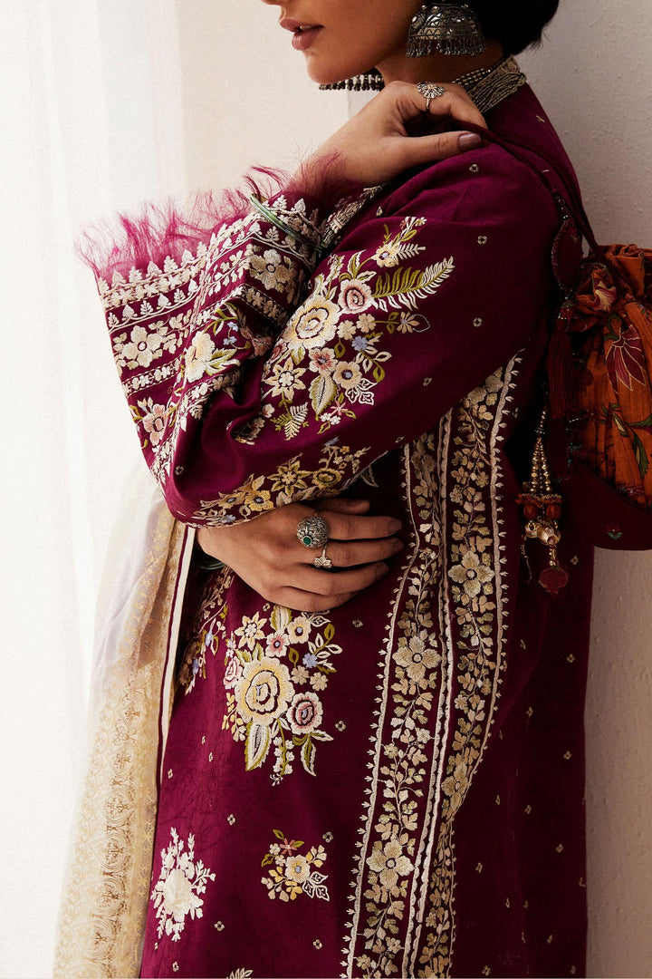 Zara Shahjahan | Luxury Lawn 24 | SIFFA-4A - Hoorain Designer Wear - Pakistani Ladies Branded Stitched Clothes in United Kingdom, United states, CA and Australia