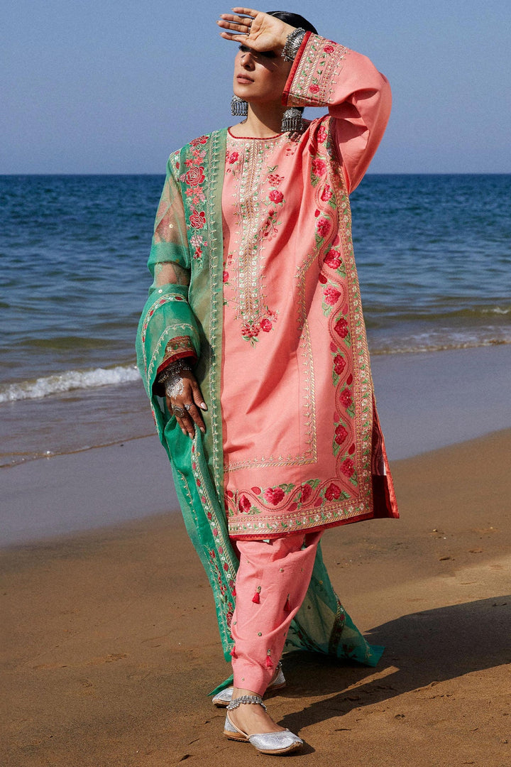 Zara Shahjahan | Luxury Lawn 24 | JIYA-6A - Hoorain Designer Wear - Pakistani Ladies Branded Stitched Clothes in United Kingdom, United states, CA and Australia