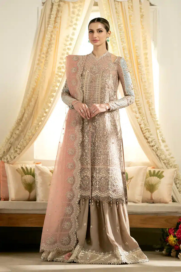 Qalamkar | Dilnaz Wedding Formals | DN-08 INAYAA - Hoorain Designer Wear - Pakistani Ladies Branded Stitched Clothes in United Kingdom, United states, CA and Australia