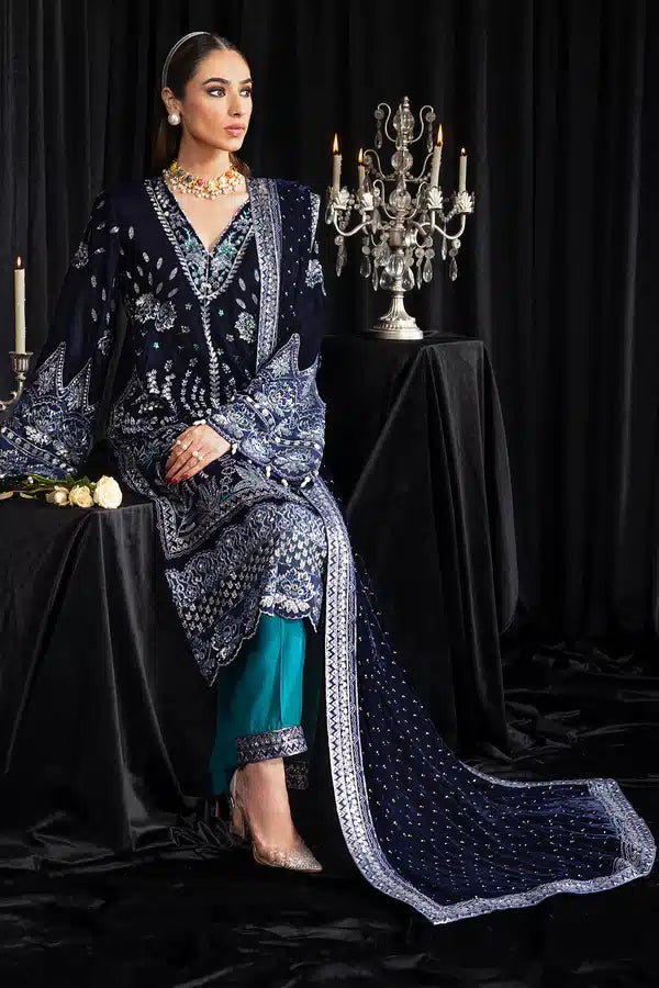 Nureh | Maya Velvet 23 | Safeena - Hoorain Designer Wear - Pakistani Ladies Branded Stitched Clothes in United Kingdom, United states, CA and Australia
