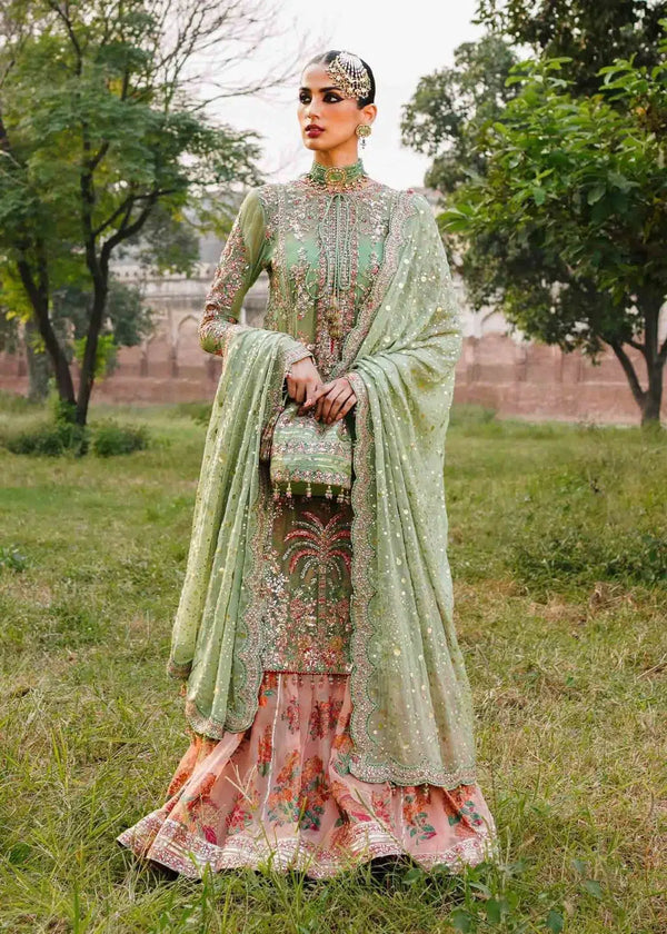 Hussain Rehar | Zaib un Nisa 23 | Rang - Hoorain Designer Wear - Pakistani Ladies Branded Stitched Clothes in United Kingdom, United states, CA and Australia