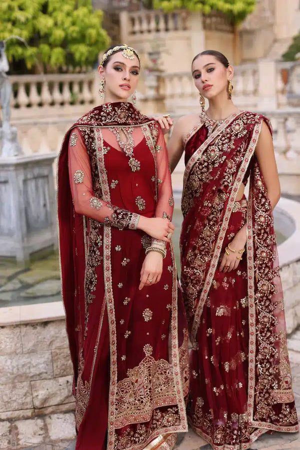 Noor by Saadia Asad | Kaani Wedding Formals 23 | D5 - Hoorain Designer Wear - Pakistani Ladies Branded Stitched Clothes in United Kingdom, United states, CA and Australia