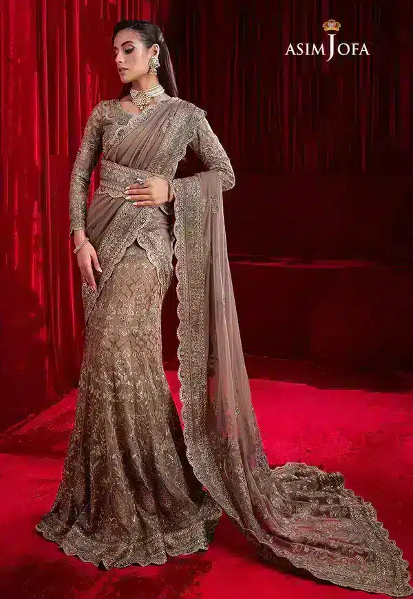 Asim Jofa | Bekhudi Luxury Chiffon  23 | AJBK-10 - Hoorain Designer Wear - Pakistani Ladies Branded Stitched Clothes in United Kingdom, United states, CA and Australia