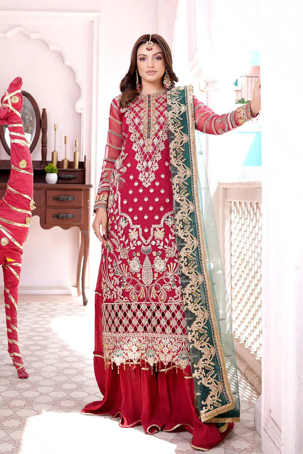 Marymas | Lemilsa Formals 23 | L-706 - Hoorain Designer Wear - Pakistani Ladies Branded Stitched Clothes in United Kingdom, United states, CA and Australia
