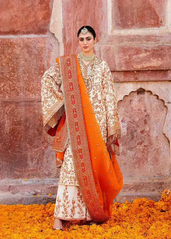 Akbar Aslam | Shadmani Luxury Formals 23 | Zartaj - Hoorain Designer Wear - Pakistani Ladies Branded Stitched Clothes in United Kingdom, United states, CA and Australia