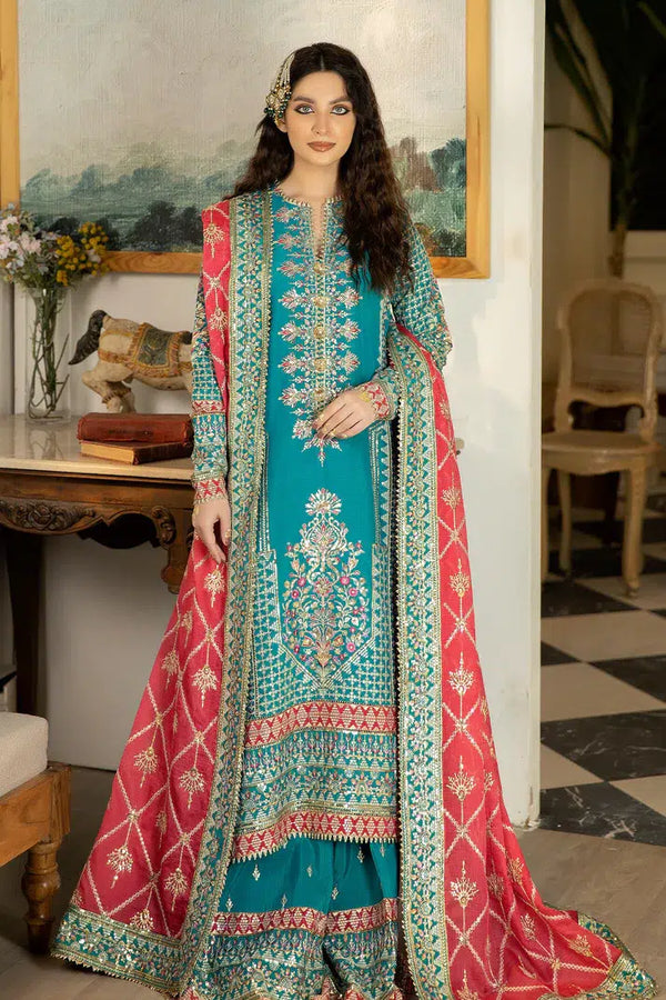 Imrozia Premium | Jahaan Ara Wedding Formals 23 | SRS-03 Raqs - Hoorain Designer Wear - Pakistani Ladies Branded Stitched Clothes in United Kingdom, United states, CA and Australia