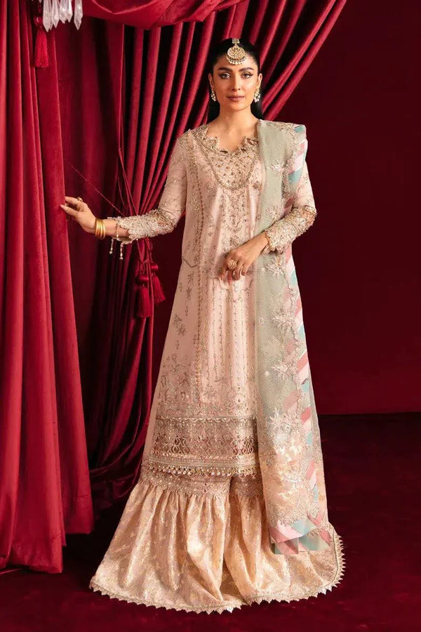 Qalamkar | Heer Ranjha 23 | HR-03 MEHER - Hoorain Designer Wear - Pakistani Ladies Branded Stitched Clothes in United Kingdom, United states, CA and Australia