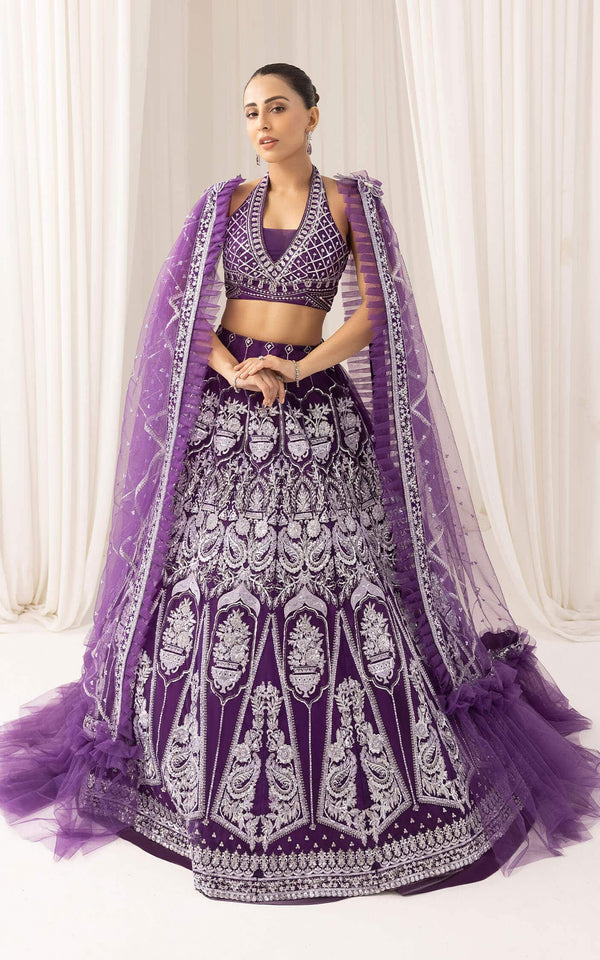 Asifa and Nabeel | Barasti Festive 23 | Bandhani (ANB-07) - Hoorain Designer Wear - Pakistani Ladies Branded Stitched Clothes in United Kingdom, United states, CA and Australia