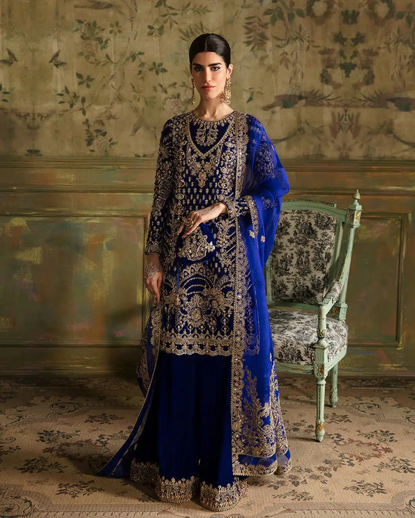 Faiza Saqlain | Manaar Luxe Formals 23 | Seyhana - Hoorain Designer Wear - Pakistani Ladies Branded Stitched Clothes in United Kingdom, United states, CA and Australia