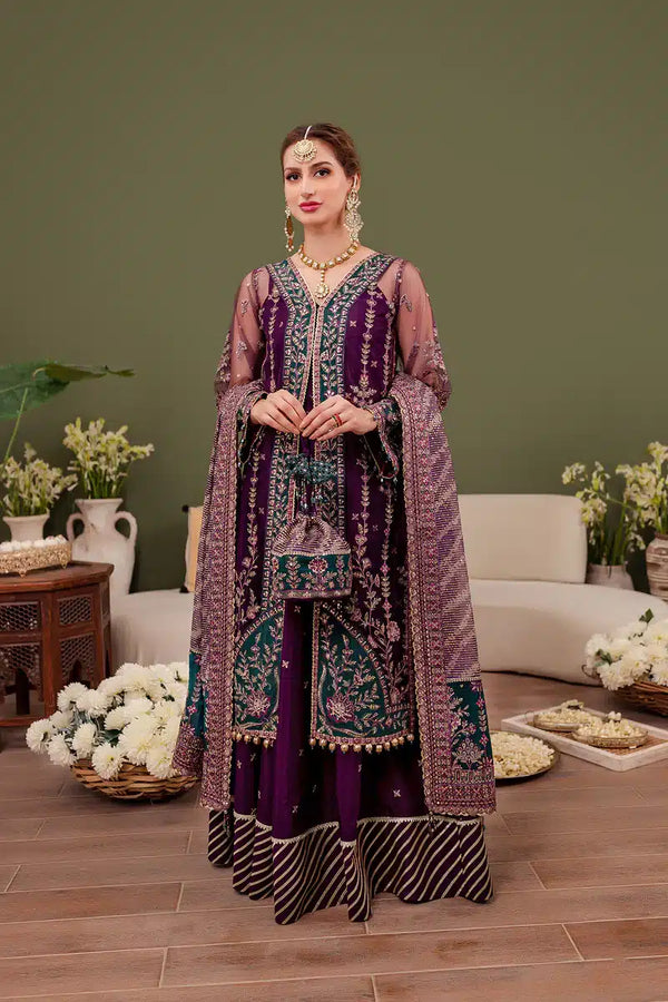 Farasha | Tabeer Wedding Formals 23 | Iris - Hoorain Designer Wear - Pakistani Ladies Branded Stitched Clothes in United Kingdom, United states, CA and Australia