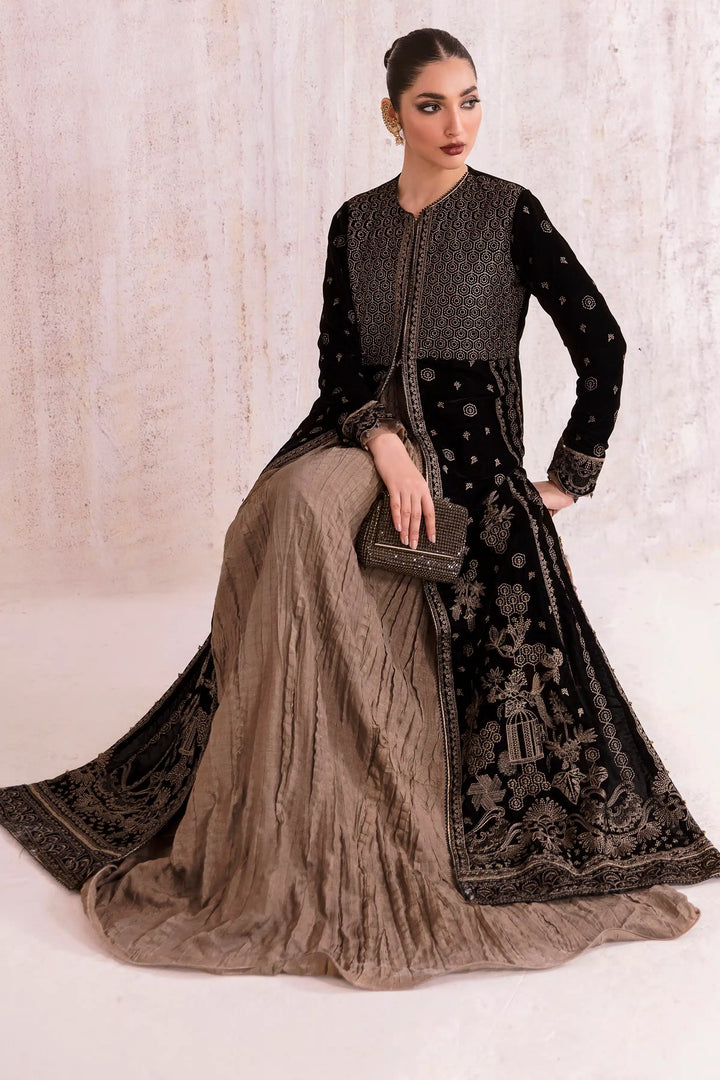 Jazmin | Velvet 23 | VF-2001 - Hoorain Designer Wear - Pakistani Ladies Branded Stitched Clothes in United Kingdom, United states, CA and Australia