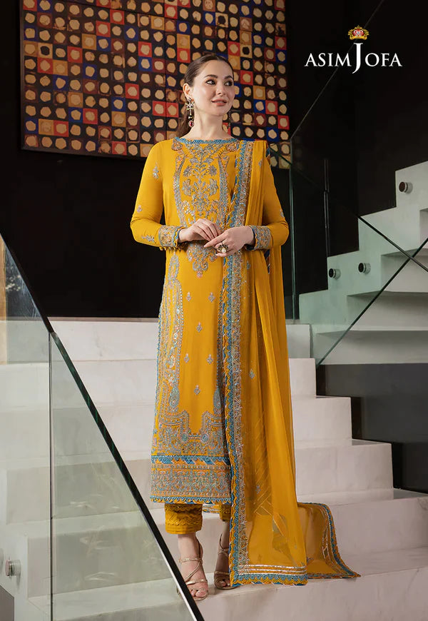 Asim Jofa | Rang e Noor 23 | AJRN-28 - Hoorain Designer Wear - Pakistani Ladies Branded Stitched Clothes in United Kingdom, United states, CA and Australia