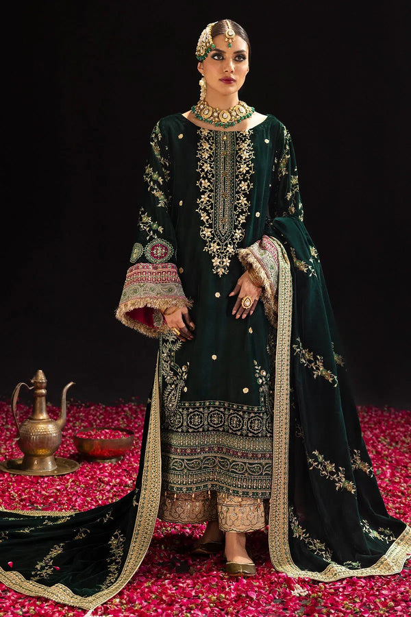 Nureh | Maya Velvet 23 | Alma - Hoorain Designer Wear - Pakistani Ladies Branded Stitched Clothes in United Kingdom, United states, CA and Australia