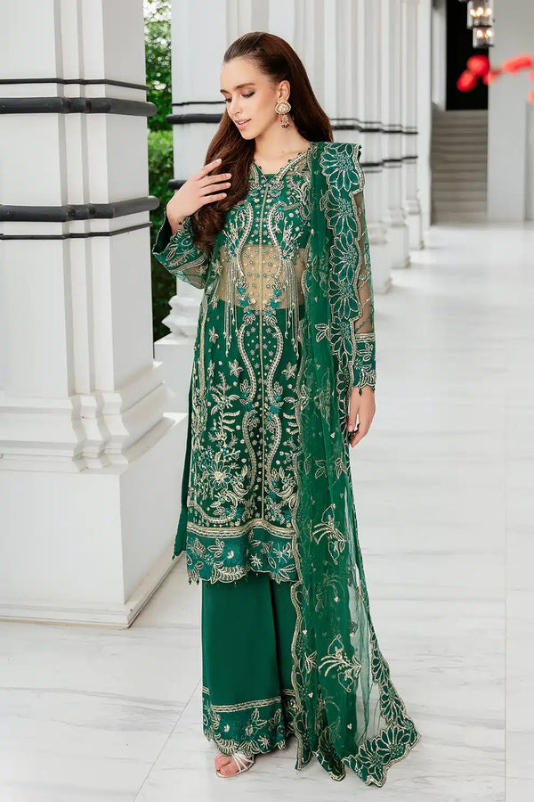 Saad Shaikh | Luminous Formals 23 | Raven - Hoorain Designer Wear - Pakistani Ladies Branded Stitched Clothes in United Kingdom, United states, CA and Australia