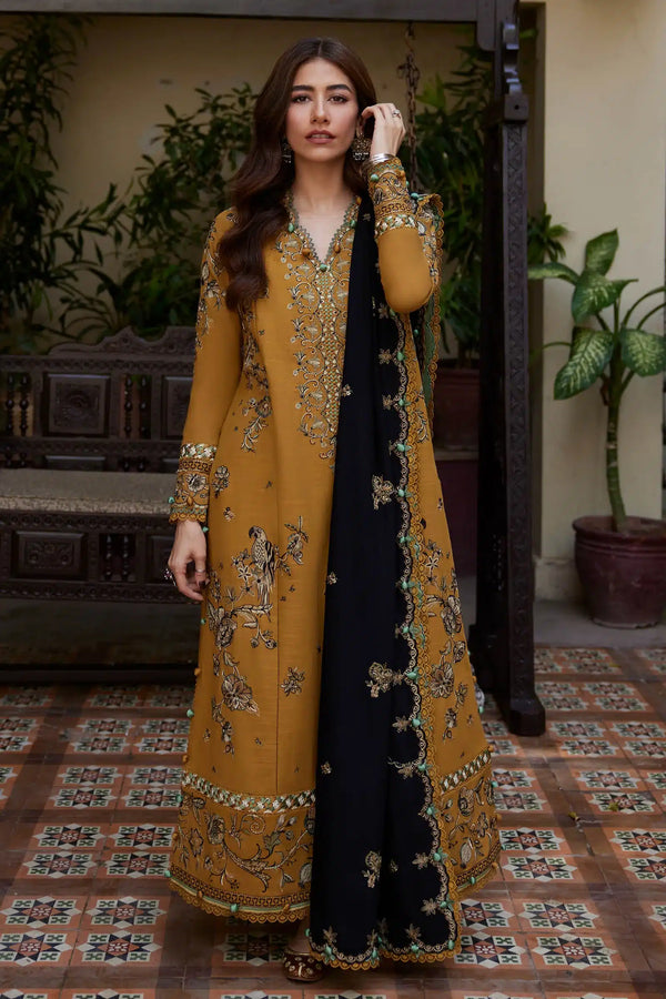 Zaha | Winter 23 | MELIHA (ZW23-11) - Hoorain Designer Wear - Pakistani Ladies Branded Stitched Clothes in United Kingdom, United states, CA and Australia