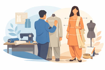 How to Measure for Stitched Shalwar Kameez